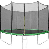 Happy Jump 10ft Pro 312 см с внешней сеткой и лестницей