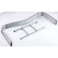 Atlas Sport 252 см - 8ft Basic (с лестницей, внешняя сетка, синий) Image #5