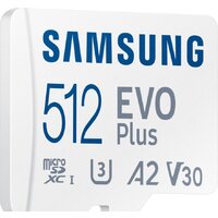 Samsung EVO Plus 2024 microSDXC 512GB (с адаптером) Image #3