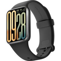 Xiaomi Smart Band 9 Pro (серый, с черным силиконовым ремешком, китайская версия)