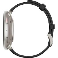 Amazfit Active 2 Premium (серебристый, с черным кожаным ремешком) Image #8