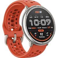 Amazfit Active 2 Premium (серебристый, с черным кожаным ремешком) Image #7