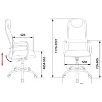 Бюрократ KB-9/DG/TW-12 (серый) Image #5