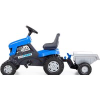 Полесье Каталка-трактор с педалями Turbo с полуприцепом 84637 Image #2