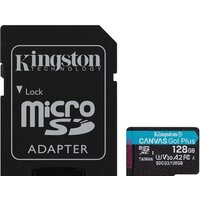 Kingston Canvas Go! Plus microSDXC 128GB (с адаптером)