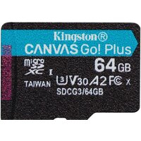 Kingston Canvas Go! Plus microSDXC 64GB (с адаптером) Image #2