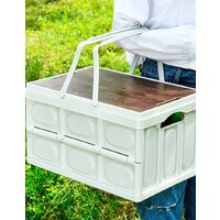 Happy Home складной со столиком и ручками HH-003 30 л (белый) Image #10